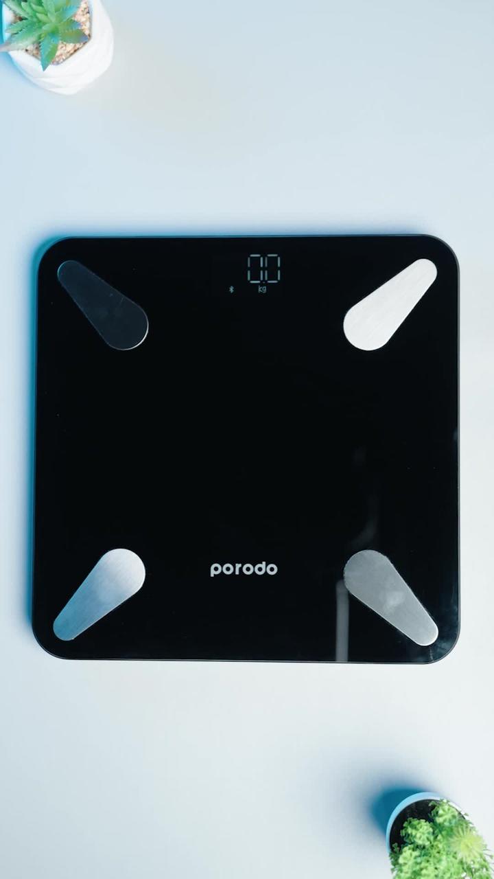 Porodo Lifestyle Bluetooth Smart Body Scale