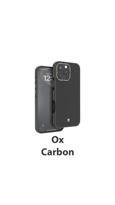 Levelo OX Carbon Case For iPhone 16 Pro / Pro Max