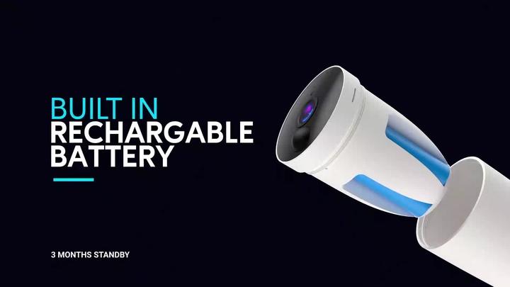 Powerology Wi-Fi Smart Outdoor Wireless Camera