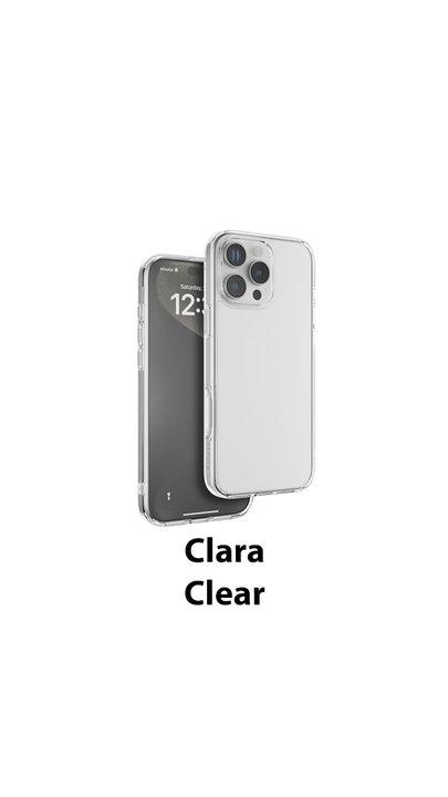 Levelo Clara Clear Case For iPhone 16 Pro/Pro Max