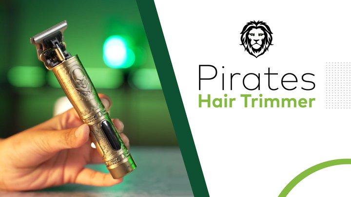 Green Lion Pirates Hair Trimmer - Gold (GNPHTMRGD)