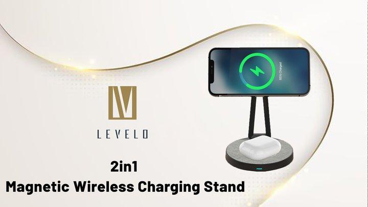 Levelo 2in1 Magnetic Wireless Charging Stand