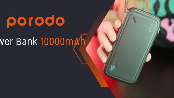 Porodo Blue 10000mAh Power Bank