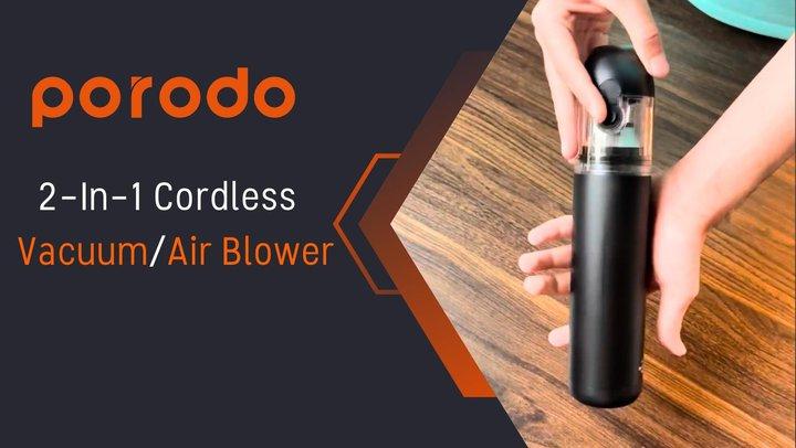 Porodo 2-In-1 Cordless Vacuum/Air Blower