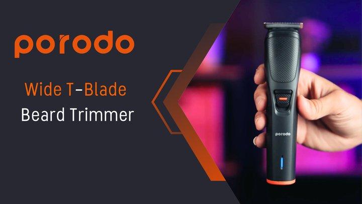 Porodo Lifestyle Wide T-Blade Beard Trimmer