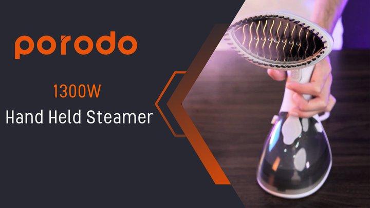 Porodo Lifestyle 1300W Hand Held Steamer