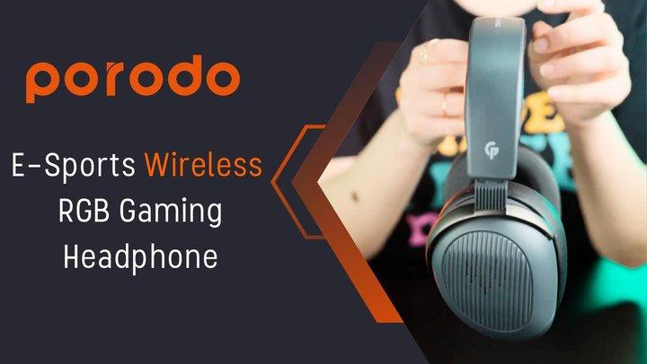 Porodo Gaming Esports Wireless Gaming Headphone