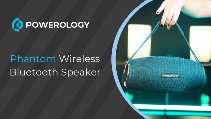 Powerology Phantom Wireless Bluetooth Speaker