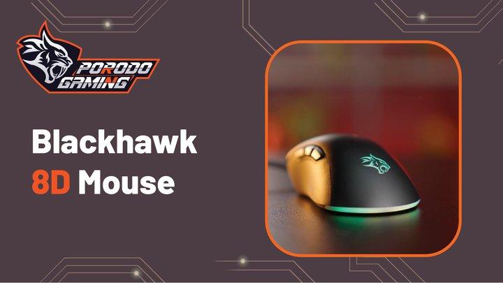 Porodo Gaming Wired Mouse 3389 with TTC Switch