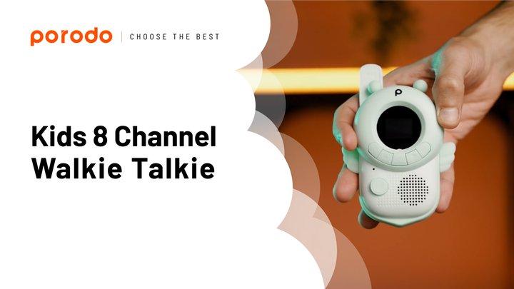 Porodo Kids 8 Channel Walkie Talkie