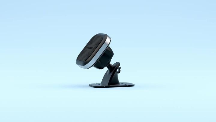 Porodo Aluminum Magnetic Car Mount ( Air Vent + Stick-On Holder )