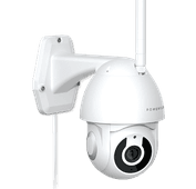 Powerology Wifi Smart Outdoor Camera 360 Horizontal and Vertical Movement - White