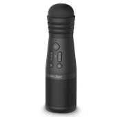 Soundtec By Porodo Karaoke Microphone With Built-In  Speaker - Black