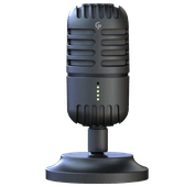 Porodo Gaming Professional Condenser Microphone - Black