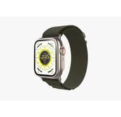 Green Lion Ultra Smart Watch with 10 Days Standby + An Extra Strap  - Green