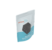 Porodo Blue Dual USB-A Universal Travel Adapter - Black