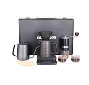 Green Lion G-80 600ml Black 9 in 1 Coffee Maker Set