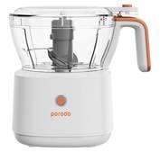 Porodo LifeStyle 4in1 Mini Food Processor with 88W Rated Power - White