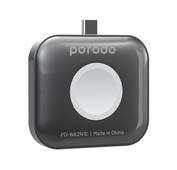 Porodo Dual-Dock Wireless Charger For Watch & Earbuds - Grey