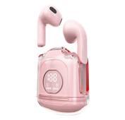 Porodo Soundtec Lucid True Wireless with Display and Intelligent Touch Control - Pink