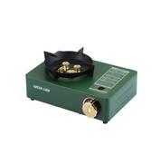 Green Lion Windproof Style 4 Burner Mini Cassette Stove - Green