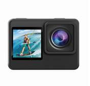 Porodo Lifestyle UHD Dual Display Action Camera - Black