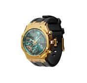 Porodo Cristallo AP Amoled Display Smart Watch - Gold - 49mm Display