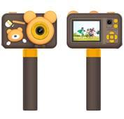 Porodo Kids Digital Camera With Tripod Stand - Brown