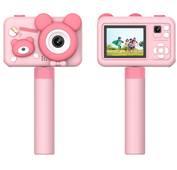 Porodo Kids Digital Camera With Tripod Stand - Pink