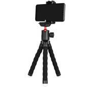 Porodo Flexible Versatile Folded Length Tripod 33Cm - Black