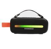 Porodo Soundtec 14W Speaker with Wireless Microphone  - Black