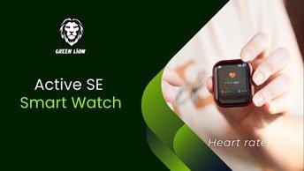 Green Lion Active SE Smart Watch - Red - GNACTSESWRD