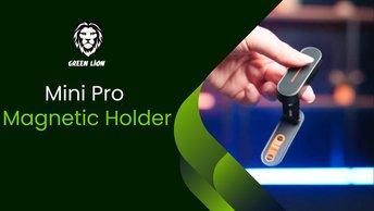 Green Lion Mini Pro Magnetic Holder - Black - GNMINIPHLRBK