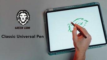 Green Lion Classic Universal Pen - GNCUTPENBK - GNSTPENCILBK