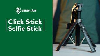 Green Lion Click Stick Selfie Stick - GNCLISTICKBK