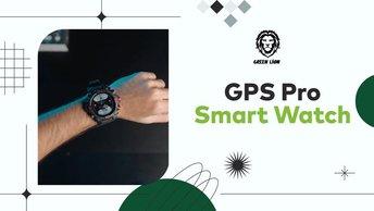 Green Lion GPS Pro Smart Watch - GNGPSPRSWBKRD