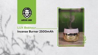 Green Lion LUX Bakhour Incense Burner 2500mAh - GNLUXEBKHBK - GNLUXEBKHGD
