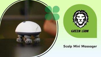 Green Lion Scalp Mini Massager - GNSMINIMSWH