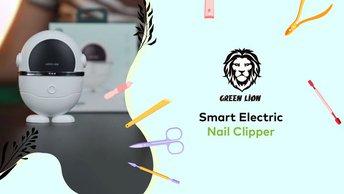 Green Lion Smart Electric Nail Clipper - GNSMTNCLPRWH
