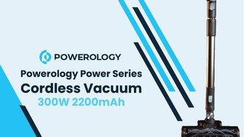 Powerology Power Series Cordless Vacuum 300W 2200mAh - Blue/Gray - PSV300V2GY