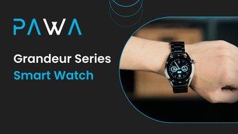 PAWA Grandeur Series Smart Watch - Silver - PW-GS5-SL