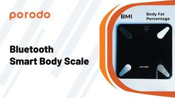 Porodo Lifestyle Bluetooth Smart Body Scale - PD-LSBSC-BK