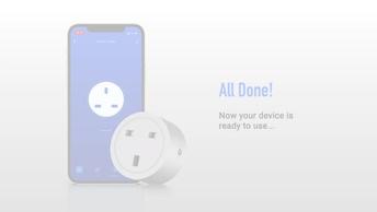 Porodo Lifestyle Smart Wifi Plug Set Schedule UK 16A with Voice Control Compatible with Amazon Alexa & Google Home Assistant, Mini Smart Plug Socket