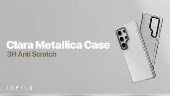 Levelo Clara Metallica PC Case For Samsung S24 Ultra