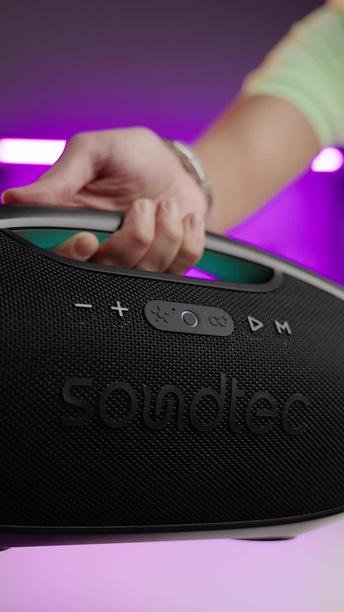 Porodo Soundtec Rush Bluetooth Speaker 120W with Power Bank