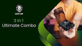 Green Lion 3 In 1 Ultimate Combo (Smart Watch, Earbuds & Multi-Functional Box)