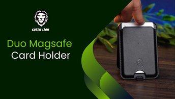 Green Lion Duo Magsafe Card Holder