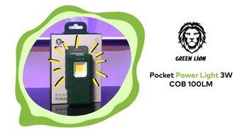 Green Lion Pocket Power Light 3W COB 100LM