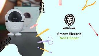 Green Lion Smart Electric Nail Clipper - White