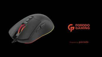 Porodo Gaming 7D Wired LED Mouse 8000 DPI